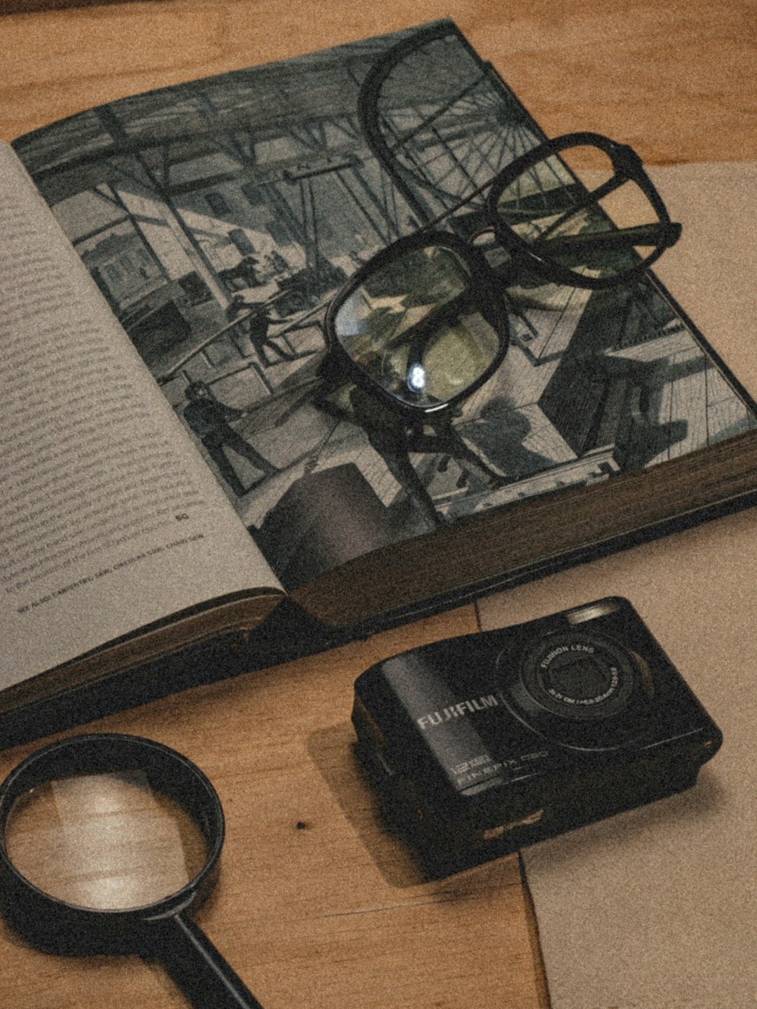 detective investigating clues